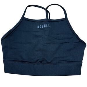 NOBULL High Neck Sports Bra Black Women's Size X-Small New With Tags